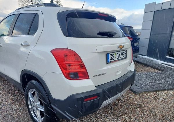 Chevrolet Trax cena 35900 przebieg: 219000, rok produkcji 2013 z Lębork małe 781